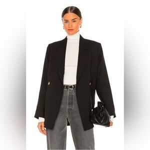 ANINE BING Kaia blazed in black size S